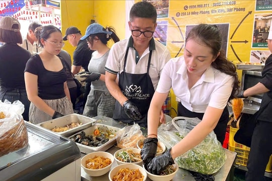 Ẩm thực Hải Phòng nổi bật tại Triển lãm thành tựu đất nước