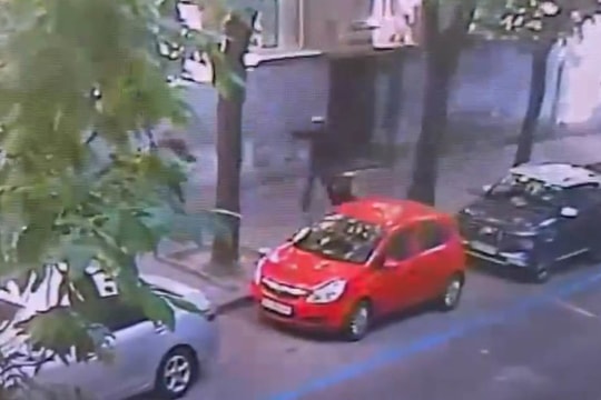 Video ghi lại khoảnh khắc hung thủ bắn cựu Chủ tịch Quốc hội Ukraine