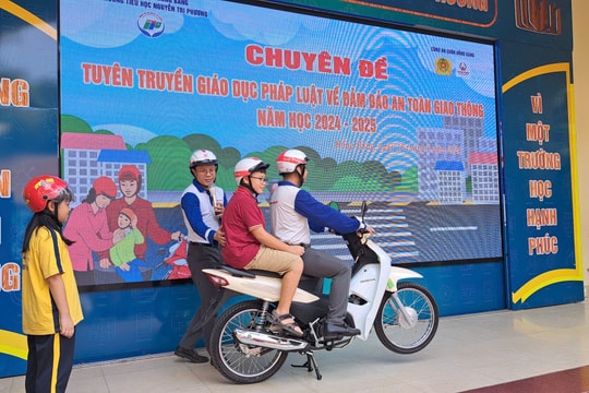Triển khai 'Tháng an toàn đến trường' cho học sinh năm học 2025 - 2026