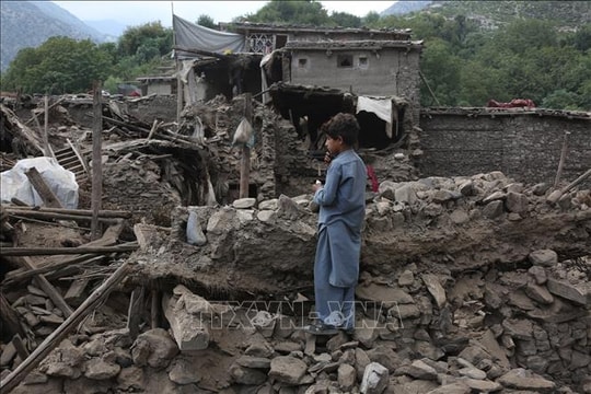 Động đất tại Afghanistan khiến hơn 2.200 người thiệt mạng