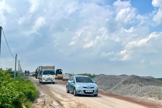 Tuyến đường từ cầu sông Hóa đến đường tỉnh 354 đối mặt nguy cơ chậm tiến độ