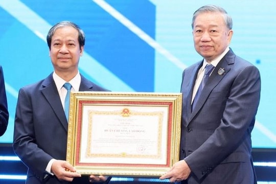 Tổng Bí thư Tô Lâm dự Lễ kỷ niệm 80 năm truyền thống ngành giáo dục