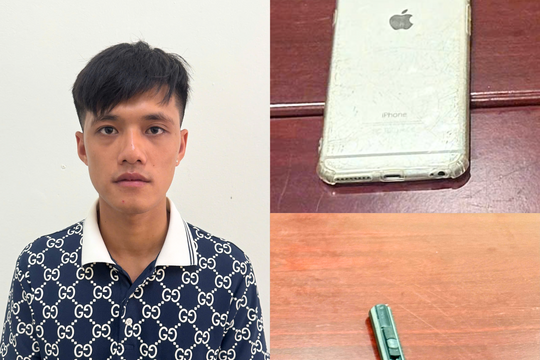 Công an phường Nam Triệu bắt giữ đối tượng dùng dao khống chế, chiếm đoạt điện thoại của bạn gái cũ