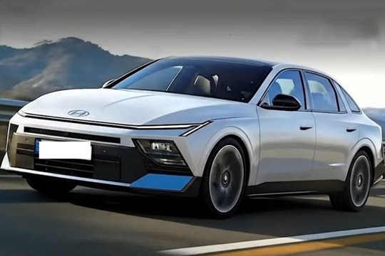 Xuất hiện những hình ảnh Hyundai Elantra Hybrid thế hệ mới