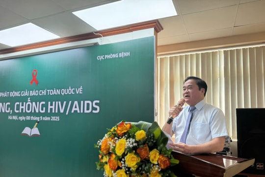 Phát động giải báo chí toàn quốc về HIV/AIDS năm 2025