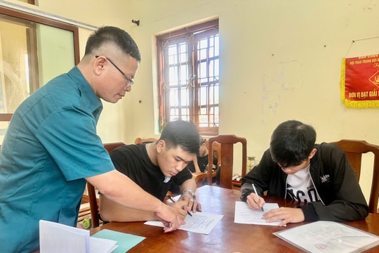 Phát huy vai trò của chính quyền cơ sở trong tuyển quân