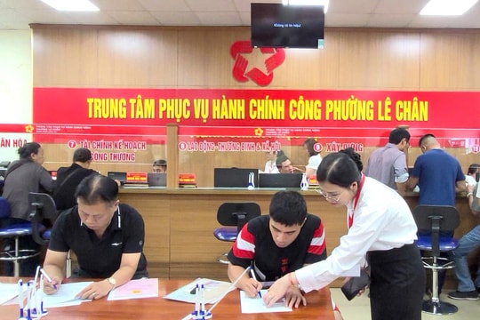 Nền móng vững chắc để Hải Phòng trong tốp đầu về cải cách hành chính