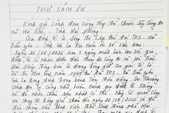 Công an xã Hà Bắc kịp thời giúp đỡ người phụ nữ tâm thần