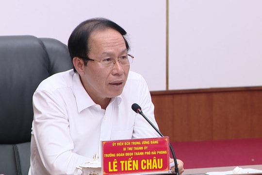 Ban Thường vụ Thành ủy Hải Phòng cho ý kiến về kinh tế - xã hội, nhiệm vụ trọng tâm thời gian tới