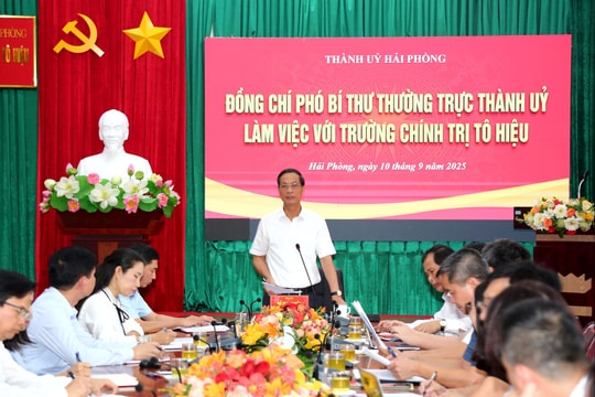 Xây dựng Trường Chính trị Tô Hiệu thành trung tâm đào tạo, bồi dưỡng cán bộ chất lượng cao