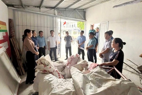 Xã có 11,9 km đê biển sẵn sàng ứng phó các tình huống thiên tai