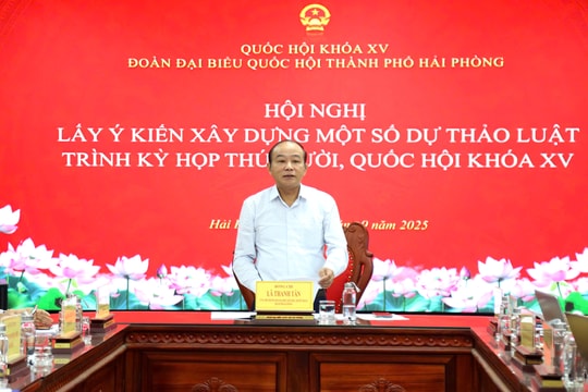 Đoàn Đại biểu Quốc hội thành phố Hải Phòng ý kiến về 4 dự thảo luật