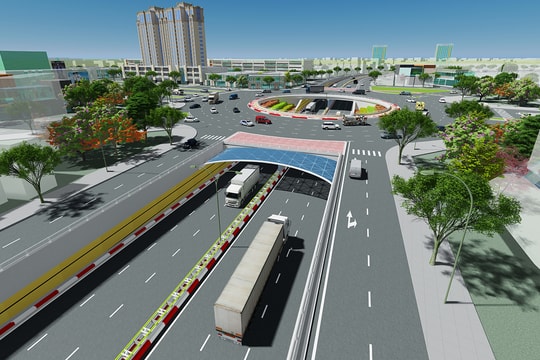Dự án nút giao hiện đại đường Bùi Viện và đường Lê Hồng Phong có vốn đầu tư hơn 707 tỷ đồng