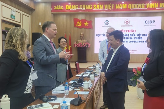 Rộng mở cơ hội từ hợp tác cảng biển Hải Phòng - Hoa Kỳ
