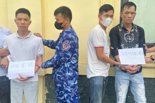 Đoàn Đặc nhiệm số 1 bắt giữ 3 thanh niên mua bán, tàng trữ ma túy