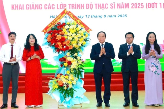 Đại học Hải Phòng đẩy mạnh đào tạo sau đại học