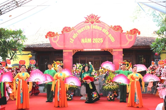 Khai hội truyền thống đền Đươi năm 2025
