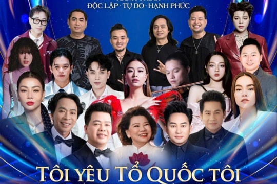 Concert 'Tôi yêu Tổ quốc tôi' sẽ khép lại Triển lãm thành tựu đất nước