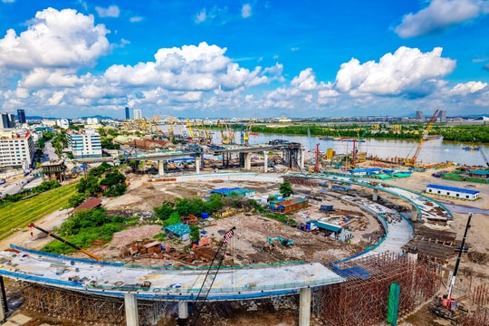 'Bão' giá vật liệu làm khó công trình xây dựng