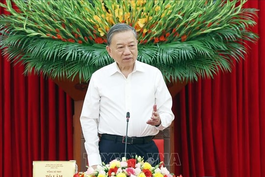 Tổng Bí thư Tô Lâm: Triển khai chủ động, hiệu quả các nhiệm vụ đối ngoại và hội nhập quốc tế