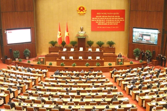 Hội nghị toàn quốc quán triệt, triển khai 4 Nghị quyết quan trọng của Bộ Chính trị