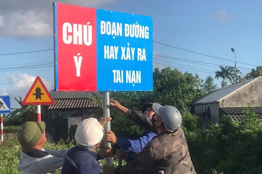Sớm lắp đèn tín hiệu giao thông tại vị trí giao cắt cầu Nhân Lý