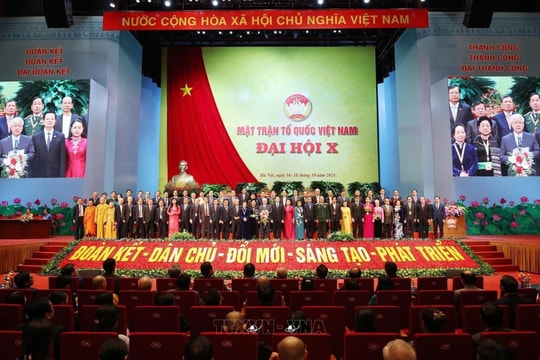 Đại hội đại biểu Đảng bộ MTTQ, các đoàn thể Trung ương lần thứ 1 diễn ra vào ngày 22 - 23/9
