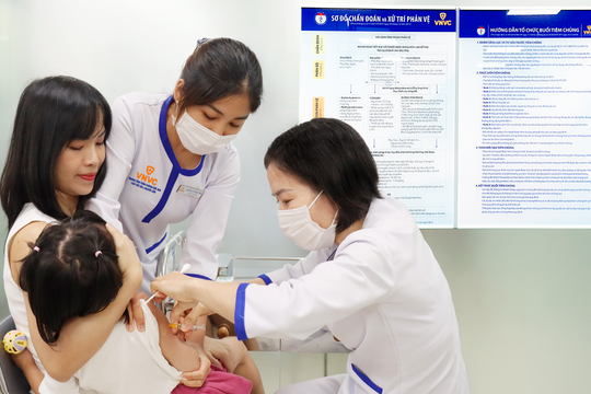 Thêm vaccine 4 trong 1 phòng thủy đậu, sởi, quai bị, rubella