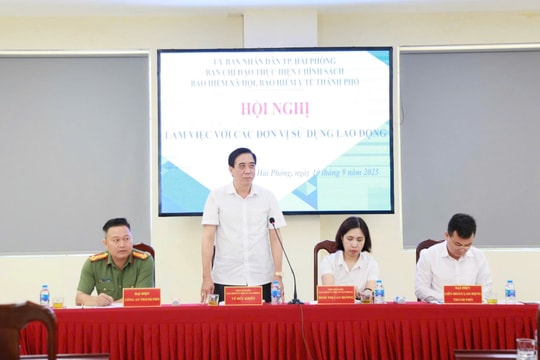 Bảo hiểm xã hội Hải Phòng đôn đốc thu và giảm chậm đóng bảo hiểm tại doanh nghiệp