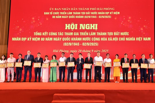 Khẳng định tinh thần đoàn kết, nỗ lực của Hải Phòng tại Triển lãm thành tựu đất nước