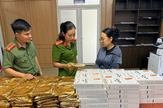 Phát hiện xe chở bánh Trung thu không rõ nguồn gốc xuất xứ tại phường Hồng Bàng