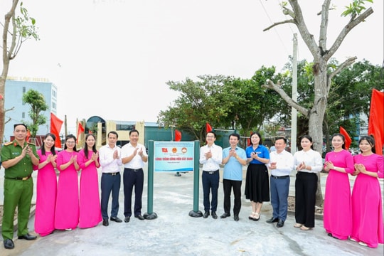 Phường An Phong khánh thành 3 công trình chào mừng Đại hội Đảng bộ thành phố
