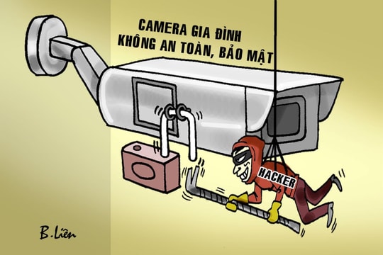 Coi chừng hacker 'bẻ khoá' camera gia đình