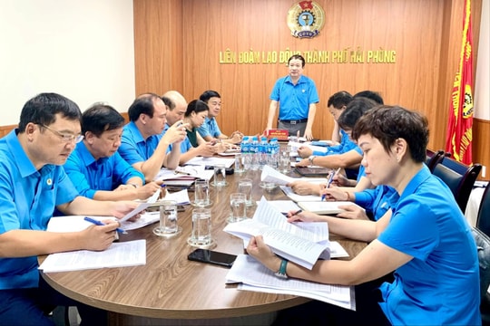 Đại hội Công đoàn cơ sở hoàn thành trước 31/10