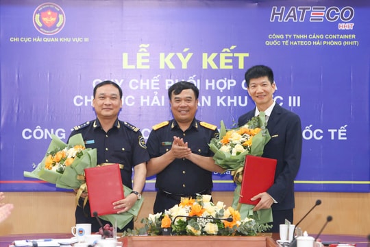 Chi cục Hải quan khu vực 3 đóng góp xứng đáng vào sự phát triển chung của thành phố Cảng
