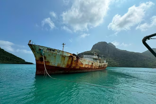 Từ chối đánh đắm tàu hàng cũ để tạo điểm lặn ở đặc khu Côn Đảo