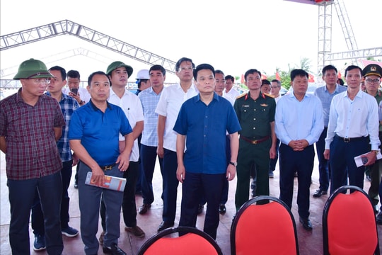 Getting ready to break ground on Tan Trao industrial park and Hai Phong LNG Thermal Power Plant projects