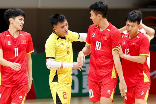 Tuyển Việt Nam là 1 trong 14 đội dự vòng chung kết futsal châu Á 2026