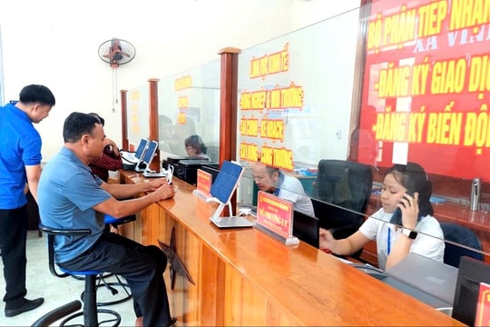 Sở Nông nghiệp và Môi trường tiếp nhận, giải quyết gần 151.000 hồ sơ thủ tục hành chính