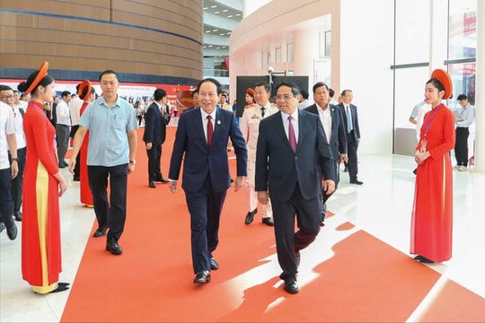 Thủ tướng Phạm Minh Chính dự Đại hội Đảng bộ thành phố Hải Phòng nhiệm kỳ 2025-2030