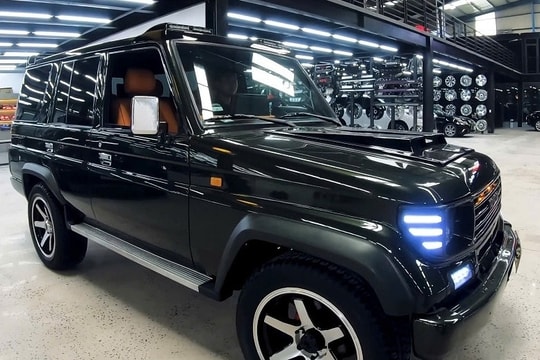 Xe SUV sang Land Cruiser Prado 1993 độ Mercedes-AMG G63 giá lên tới 800 triệu