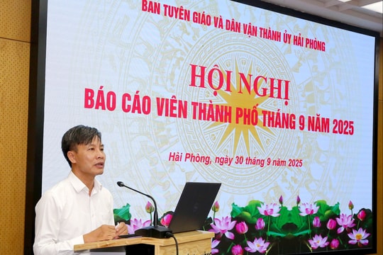 Tuyên truyền sâu rộng Nghị quyết Đại hội Đảng bộ thành phố Hải Phòng lần thứ nhất, nhiệm kỳ 2025 - 2030