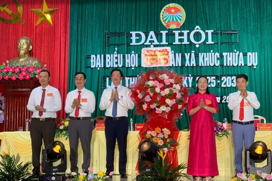 Hội Nông dân xã Khúc Thừa Dụ tổ chức Đại hội điểm
