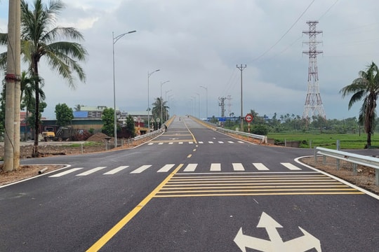 Đưa vào khai thác tạm cầu Lại Xuân từ ngày 1/10/2025