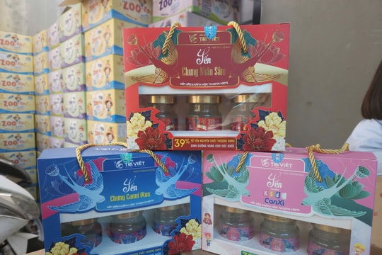 Xử phạt gần 1 tỷ đồng vụ sản phẩm yến chưng có dấu hiệu hàng giả