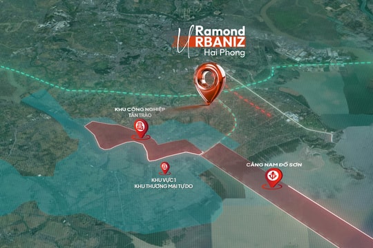 Đón thời cơ vàng tại phía nam thành phố với khu đô thị Ramond Urbaniz Hải Phòng