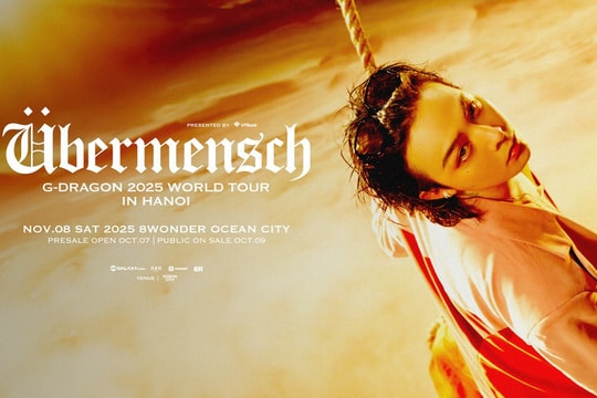 G-Dragon 2025 World Tour trở lại với chuyến lưu diễn được mong chờ tại Hà Nội