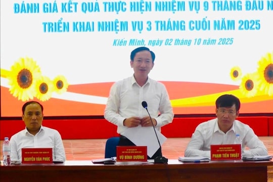 Xã Kiến Minh tăng cường quản lý đất đai, giải phóng mặt bằng