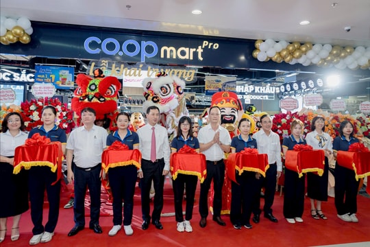 Saigon Co.op khai trương siêu thị Co.opmart Pro Vũ Yên - Điểm đến mua sắm hiện đại tại đảo Hoàng Gia