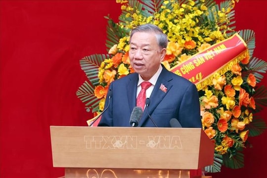 'Công an nhân dân nỗ lực bứt phá lập nên những kỳ tích mới vì Đảng, vì nước, vì dân'